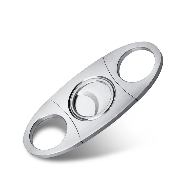 Stainless Steel Cigar Cutter Metal Classic Cutter Guillotine Cigar Scissors Gift Puncher Cutting Knife Cigar Accessory Stainless Steel Cigar Cutter Metal Classic Cutter Guillotine Cigar Scissors Gift Puncher Cutting Knife Cigar Accessory