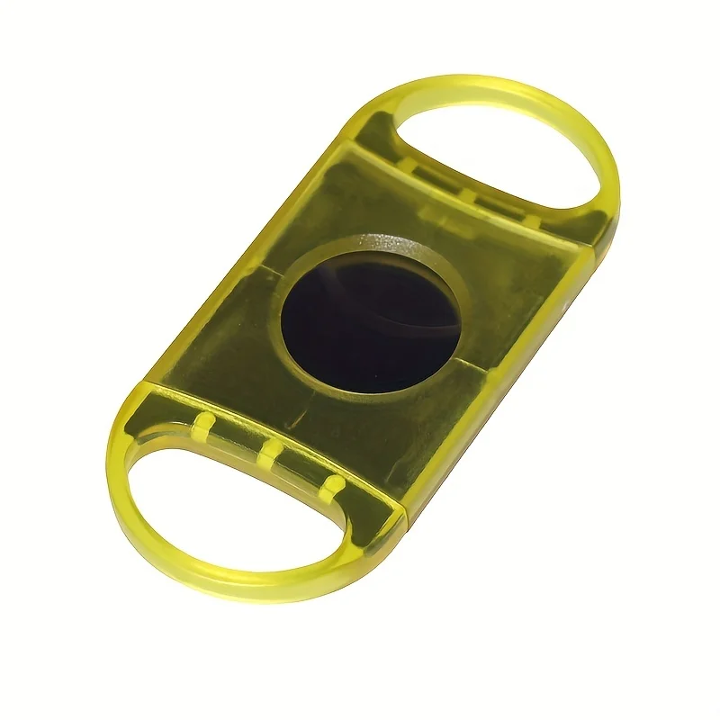 Cigar smoking set manual shredder, portable cigar scissors cigar cutter, double-edge cutting, plastic shell full metal drawing p Cigar smoking set manual shredder, portable cigar scissors cigar cutter, double-edge cutting, plastic shell full metal drawing p