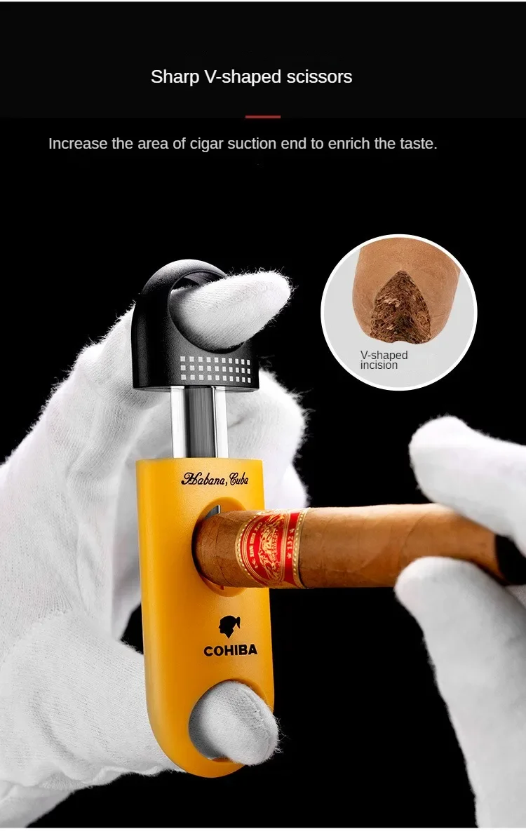 Luxury Cigar Accessories Set - High-Quality Cutting Machine and Ashtray Luxury Cigar Accessories Set - High-Quality Cutting Machine and Ashtray