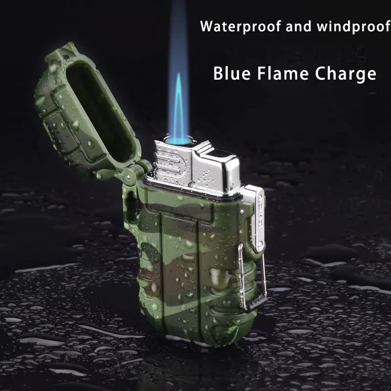 Waterproof Blue Flame Cigar Lighter – Camping Long Term Use Waterproof Blue Flame Cigar Lighter - Camping Long Term Use