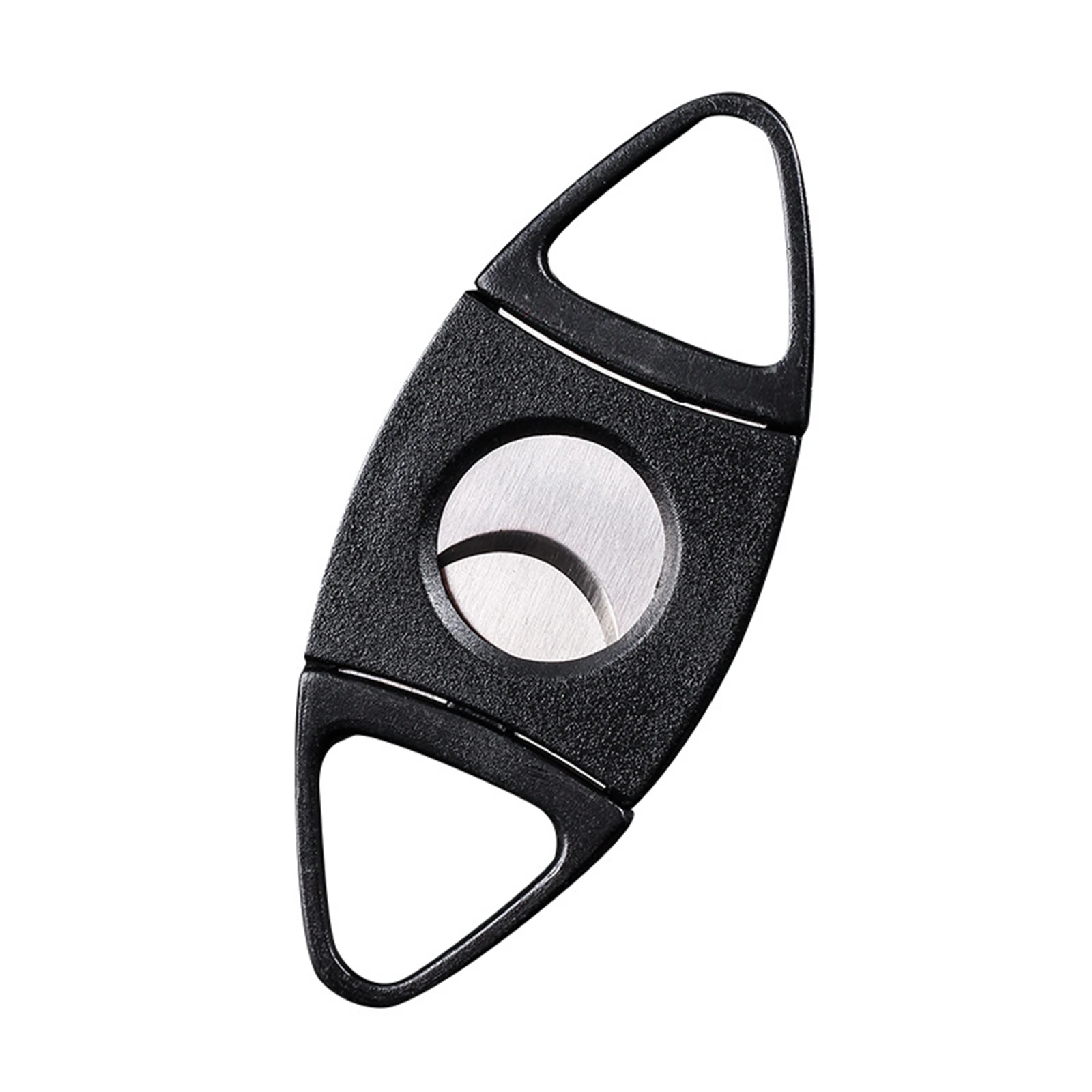 1pc Stainless Steel Cigar Cutter - Black Smoking Accessories 1pc Stainless Steel Cigar Cutter - Black Smoking Accessories