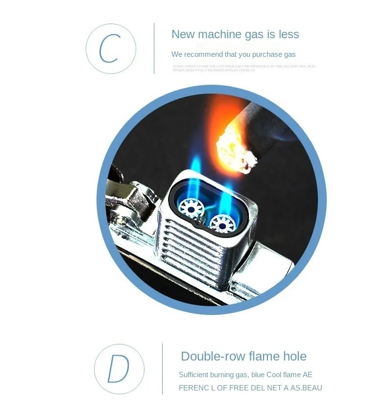 ZORRO Jet Smoking Lighter - Double Flame Windproof, Hong Kong Original ZORRO Jet Smoking Lighter - Double Flame Windproof, Hong Kong Original