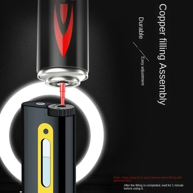 New Mini Portable Metal Windproof Lighter – High-power Butane Gift New Mini Portable Metal Windproof Lighter - High-power Butane Gift