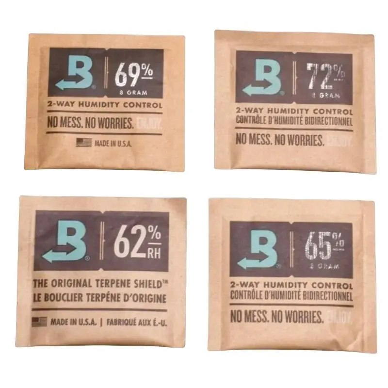 Boveda Cigar Humidification Packs - 8g/72, 62, 65, 69% RH Boveda Cigar Humidification Packs - 8g/72, 62, 65, 69% RH