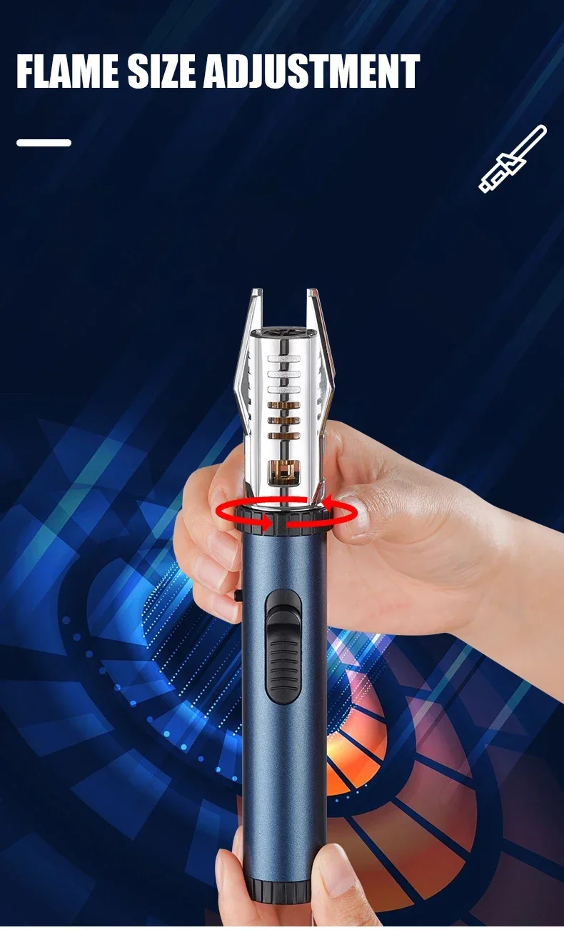 Spray Welding Gun Butane Lighter - Outdoor Windproof High-End Gift