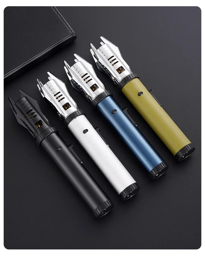 Spray Welding Gun Butane Lighter - Outdoor Windproof High-End Gift