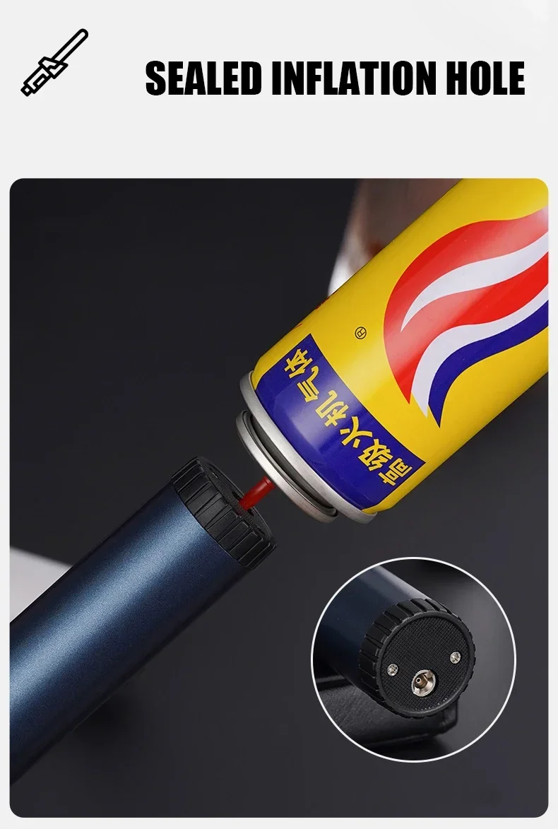 Spray Welding Gun Butane Lighter - Outdoor Windproof High-End Gift