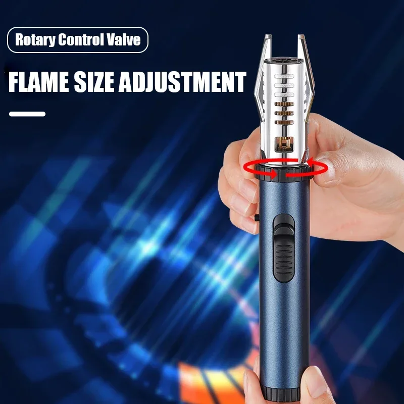 Spray Welding Gun Butane Lighter – Outdoor Windproof High-End Gift Spray Welding Gun Butane Lighter - Outdoor Windproof High-End Gift