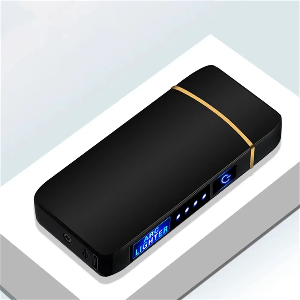 USB Electric Windproof Flameless Lighter - Double Arc, High End Gift USB Electric Windproof Flameless Lighter - Double Arc, High End Gift
