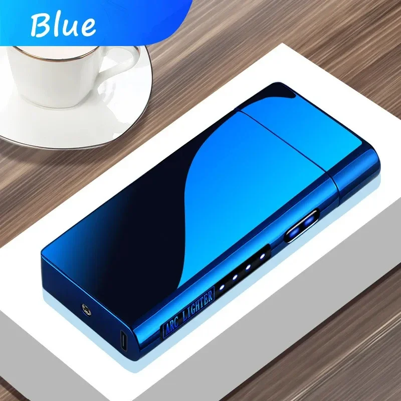 USB Electric Windproof Flameless Lighter - Double Arc, High End Gift USB Electric Windproof Flameless Lighter - Double Arc, High End Gift