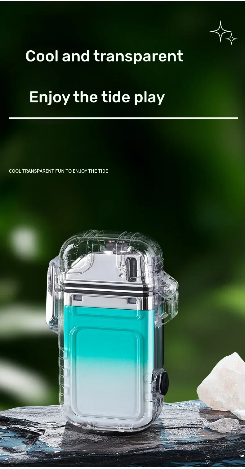 Electric Double Arc Lighter - Type-C, Digital Power Display Electric Double Arc Lighter - Type-C, Digital Power Display