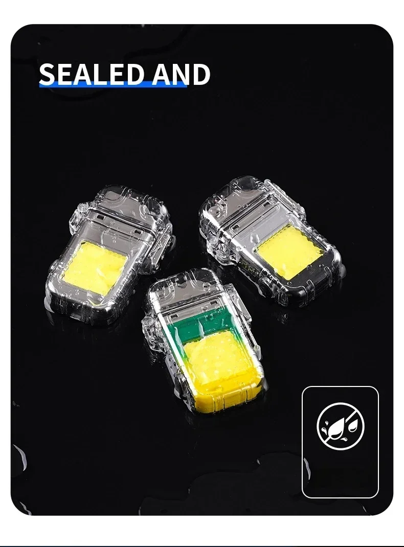 Electric Double Arc Lighter - Type-C, Digital Power Display Electric Double Arc Lighter - Type-C, Digital Power Display