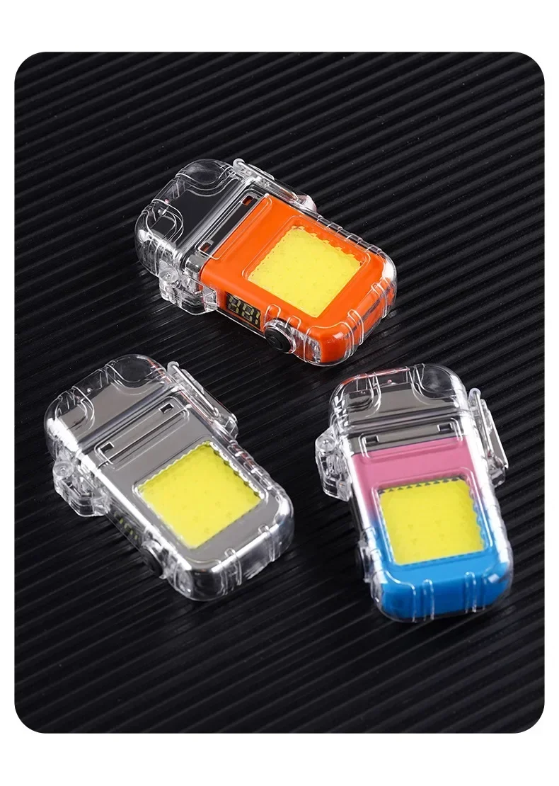 Electric Double Arc Lighter - Type-C, Digital Power Display Electric Double Arc Lighter - Type-C, Digital Power Display