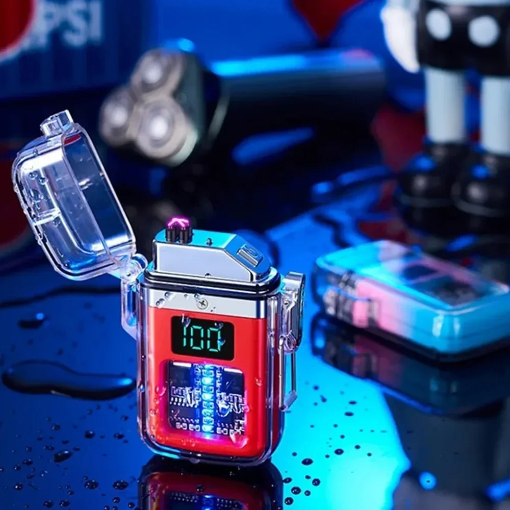 Pulse Double Arc Plasma Electric Lighter - Windproof, Waterproof, USB Rechargeable Pulse Double Arc Plasma Electric Lighter - Windproof, Waterproof, USB Rechargeable