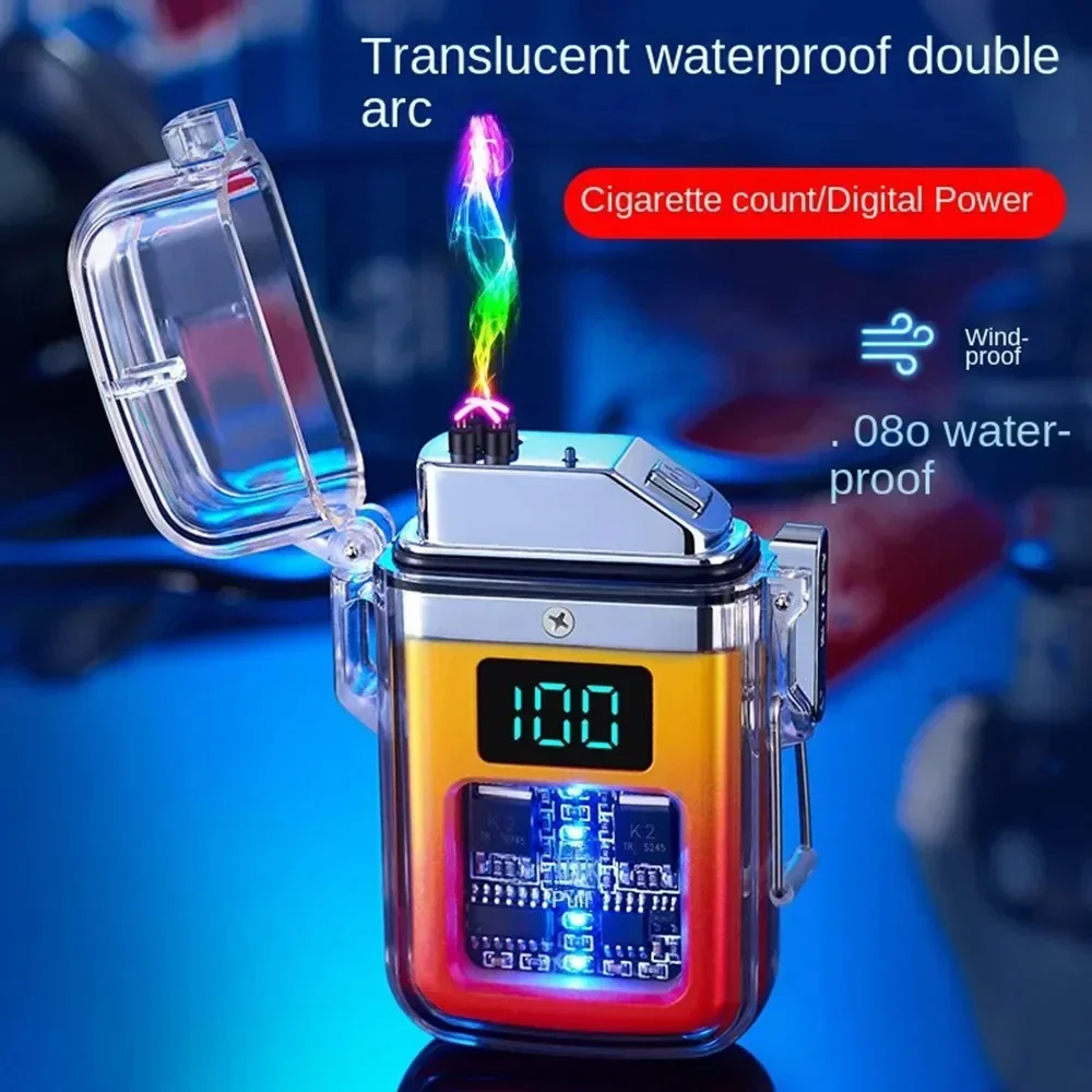 Pulse Double Arc Plasma Electric Lighter - Windproof, Waterproof, USB Rechargeable Pulse Double Arc Plasma Electric Lighter - Windproof, Waterproof, USB Rechargeable