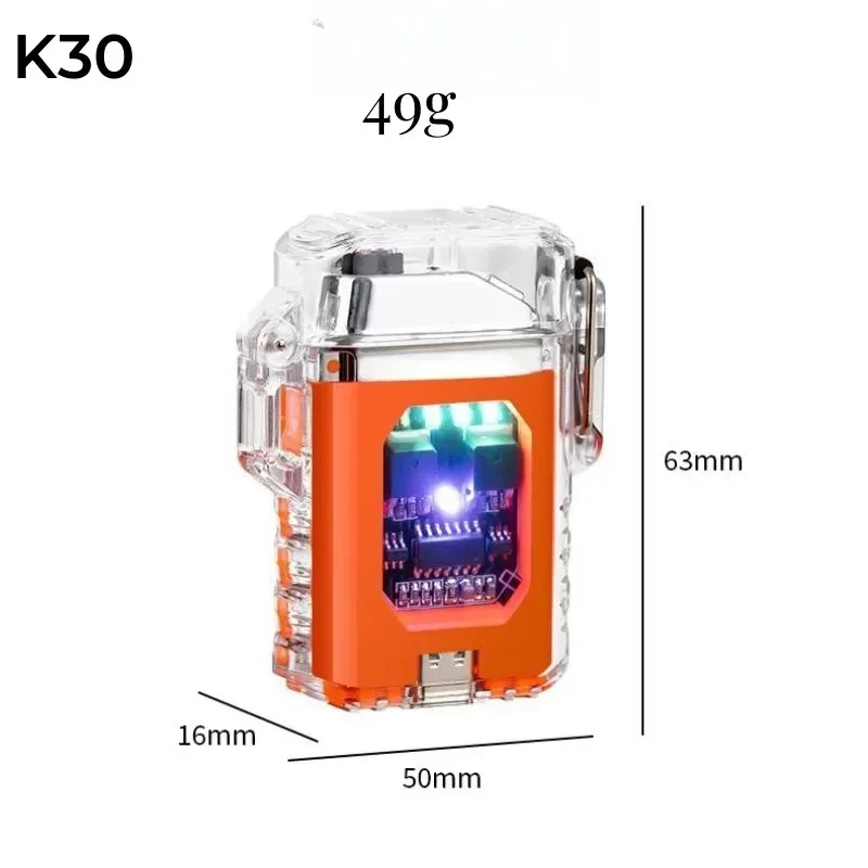 Pulse Double Arc Plasma Electric Lighter - Windproof, Waterproof, USB Rechargeable Pulse Double Arc Plasma Electric Lighter - Windproof, Waterproof, USB Rechargeable
