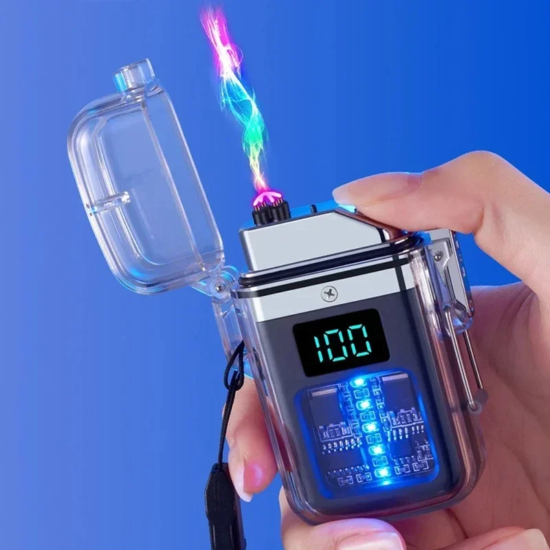 Pulse Double Arc Plasma Electric Lighter - Windproof, Waterproof, USB Rechargeable Pulse Double Arc Plasma Electric Lighter - Windproof, Waterproof, USB Rechargeable