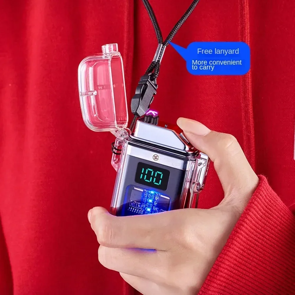 Pulse Double Arc Plasma Electric Lighter - Windproof, Waterproof, USB Rechargeable Pulse Double Arc Plasma Electric Lighter - Windproof, Waterproof, USB Rechargeable