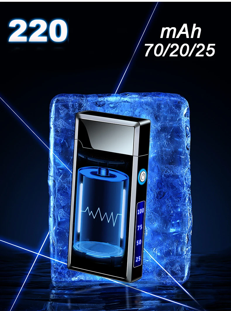 High-End Electric Dual Arc Lighter Type-C - Rechargeable Windproof Cigar Lighter High-End Electric Dual Arc Lighter Type-C - Rechargeable Windproof Cigar Lighter