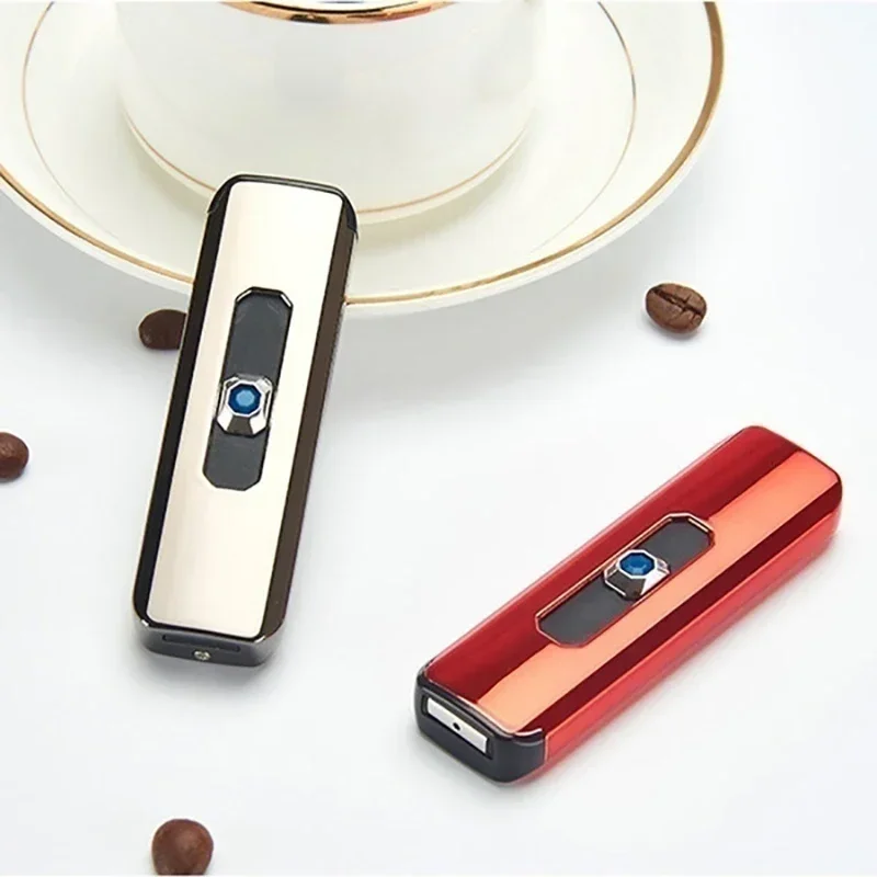 Novel Windproof Electric Touch Lighter – USB Rechargeable, Flameless Cigarette Lighter Novel Windproof Electric Touch Lighter - USB Rechargeable, Flameless Cigarette Lighter