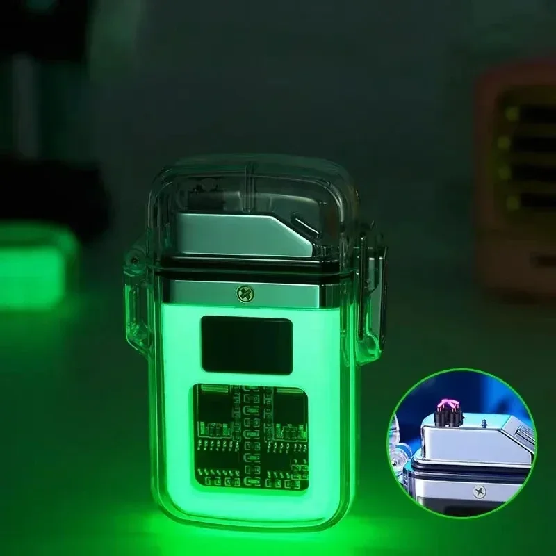 Pulse Double Arc Plasma Electric Lighter – Windproof, USB Rechargeable, Men’s Gadget Pulse Double Arc Plasma Electric Lighter - Windproof, USB Rechargeable, Men’s Gadget
